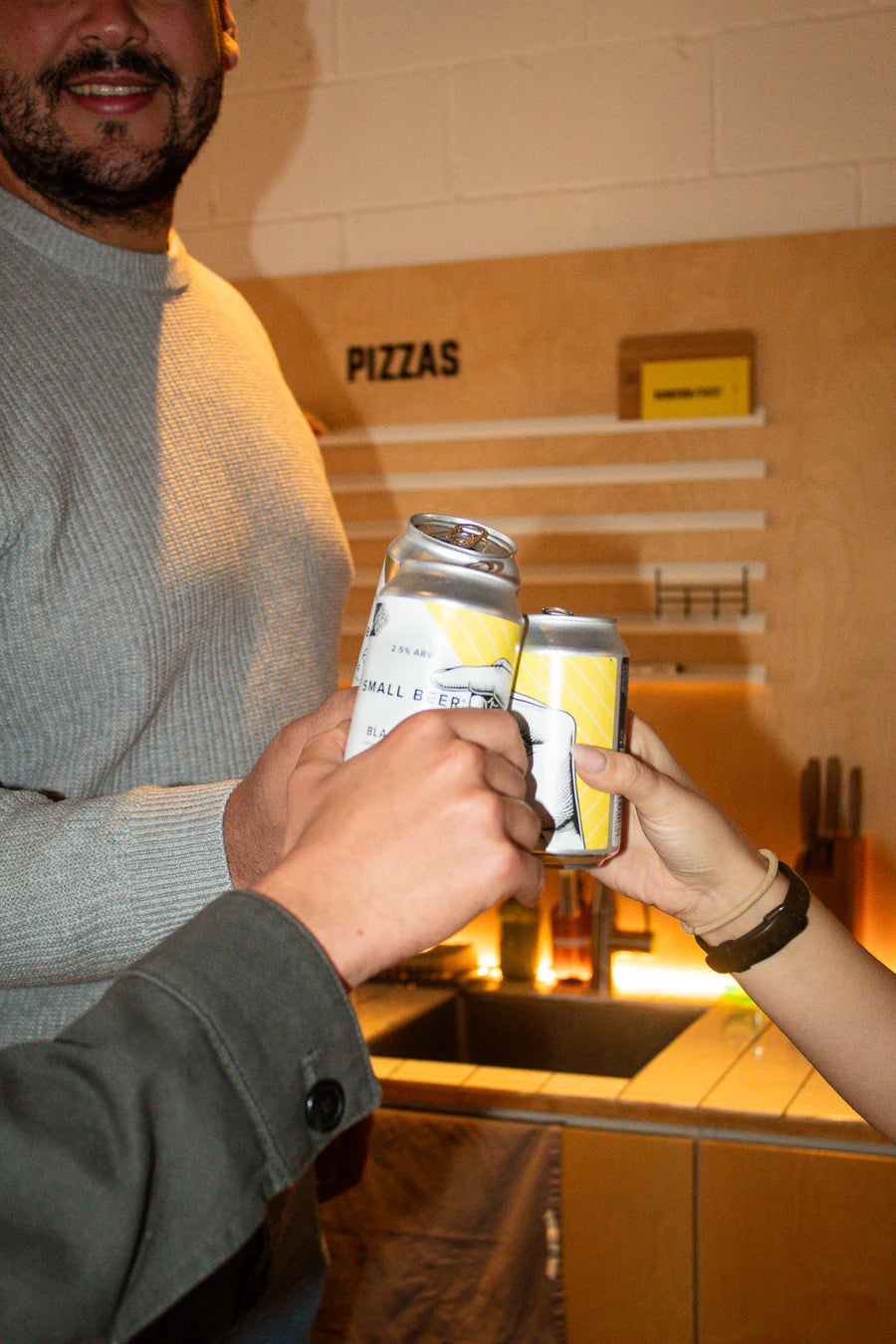 Small Beer Blanche Mid-Strength Beer 330ml Can (2.3% ABV)