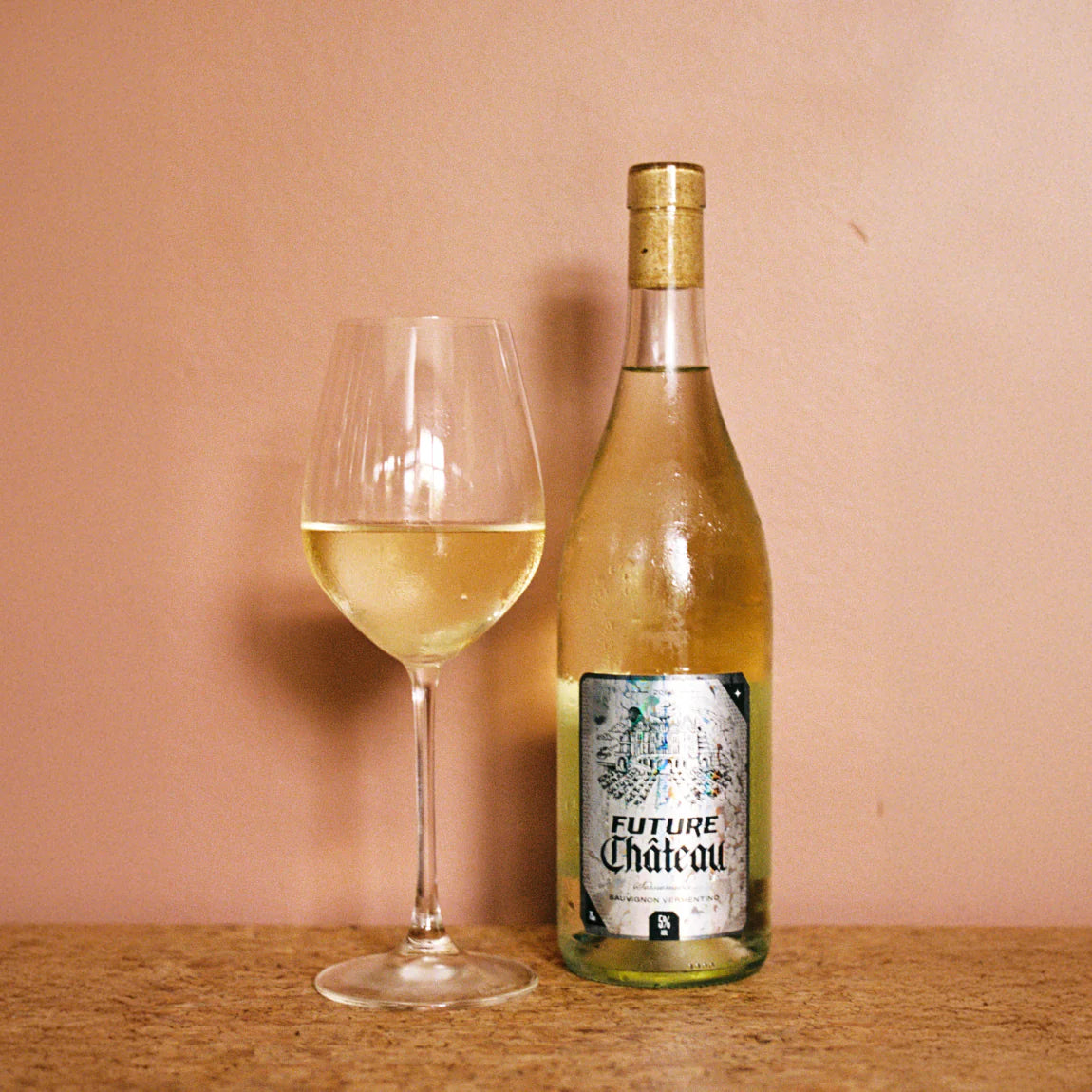 Future Chateau Sauvignon Vermetino Mid-Strength White Wine 750ml Bottle (5.0% ABV)
