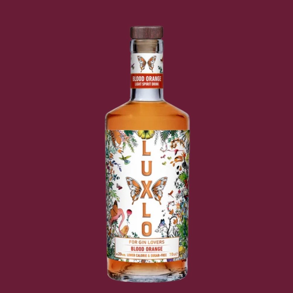Luxlo Blood Orange - Mid Strength Gin Alternative (20% ABV)