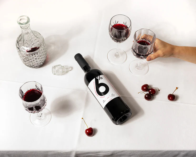 6Percent Merlot & Cabernet Sauv Mid-Strength Red Wine 750ml Bottle (6.0% ABV)