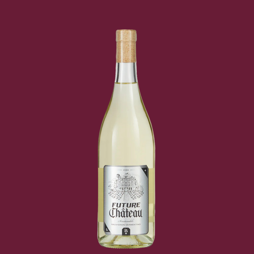 Future Chateau Sauvignon Vermetino Mid-Strength White Wine 750ml Bottle (5.0% ABV)