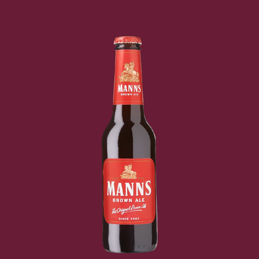 Manns Brown Ale Mid-Strength Beer 330ml Bottle (2.8% ABV)