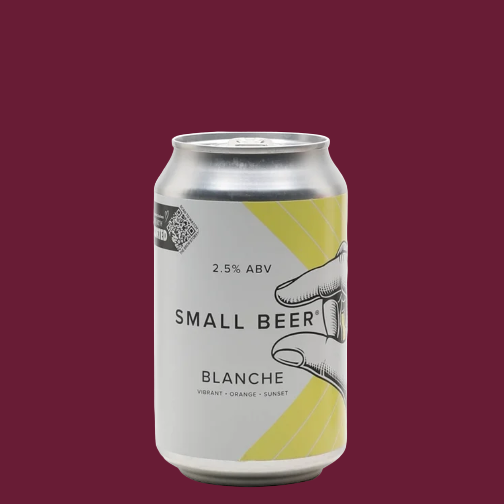 Small Beer Blanche Mid-Strength Beer 330ml Can (2.3% ABV)