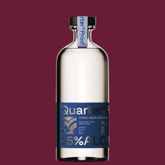 Quarter Proof 'Three Grain' Mid-Strength Vodka Alternative (15% ABV)
