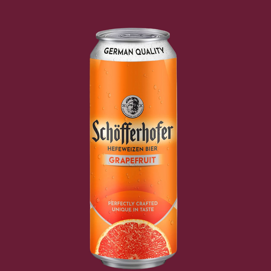 Schöfferhofer Grapefruit Wheat Mid-Strength Beer 500ml Can (2.5% ABV)