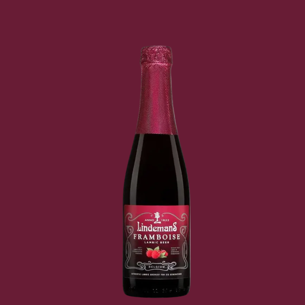 Lindemans Framboise Mid-Strength Lambic Fruit Beer 500ml Can (2.5% ABV)