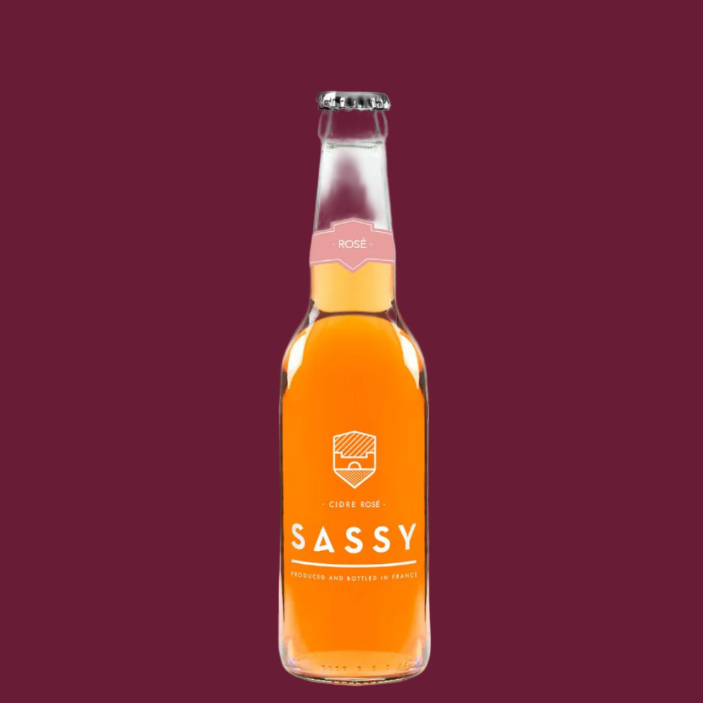 Sassy Rosé Mid-Strength Cider 330ml Bottle (3.0% ABV)