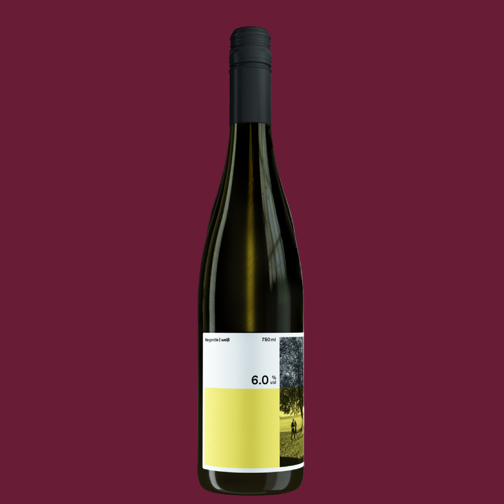 The Gentle Wine Mid-Strength White Wine 750ml Glass Bottle (6.0% ABV)