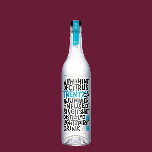 Twenty Mid-Strength Gin 700ml Bottle (20% ABV)