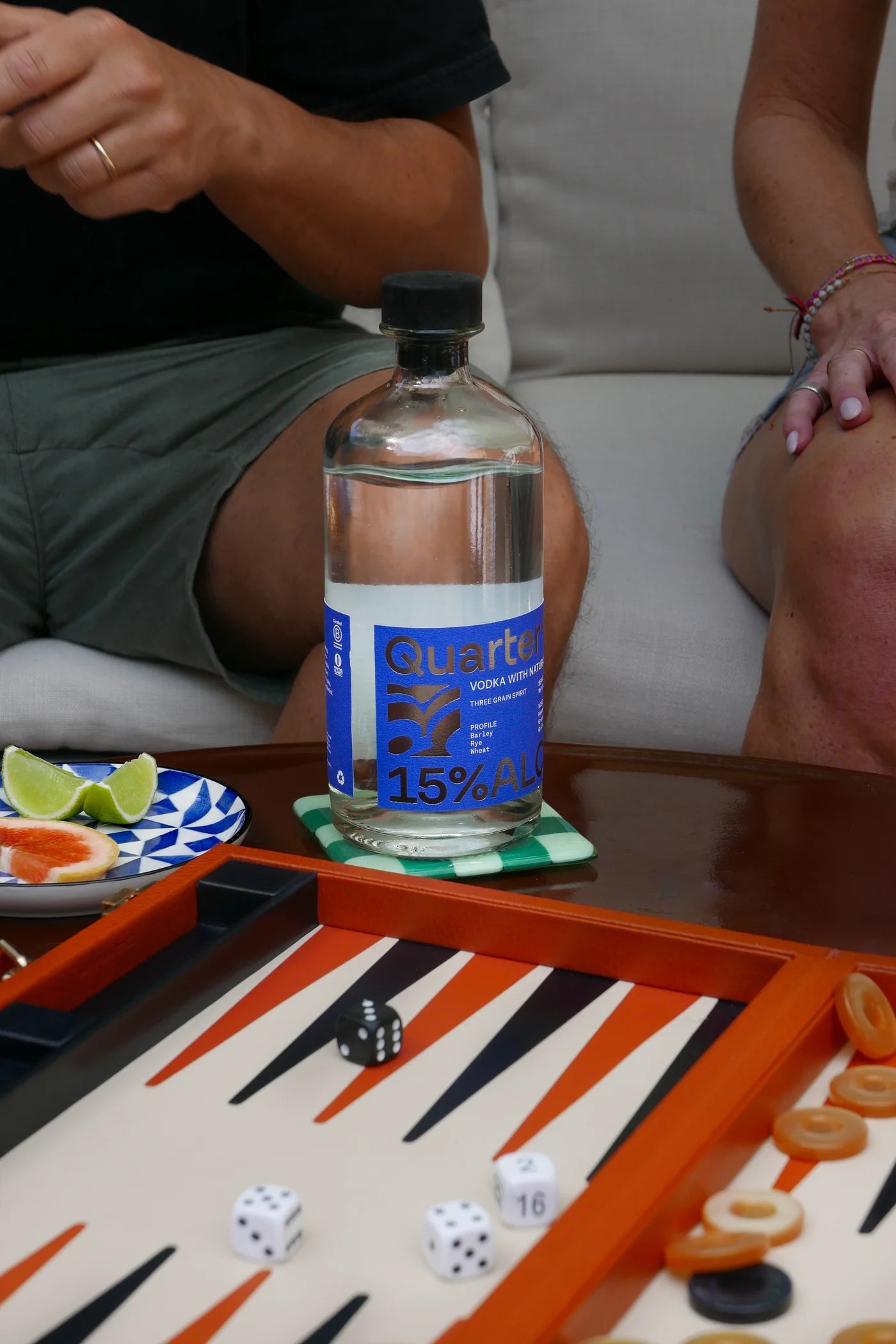 Quarter Proof 'Three Grain' Mid-Strength Vodka Alternative (15% ABV)