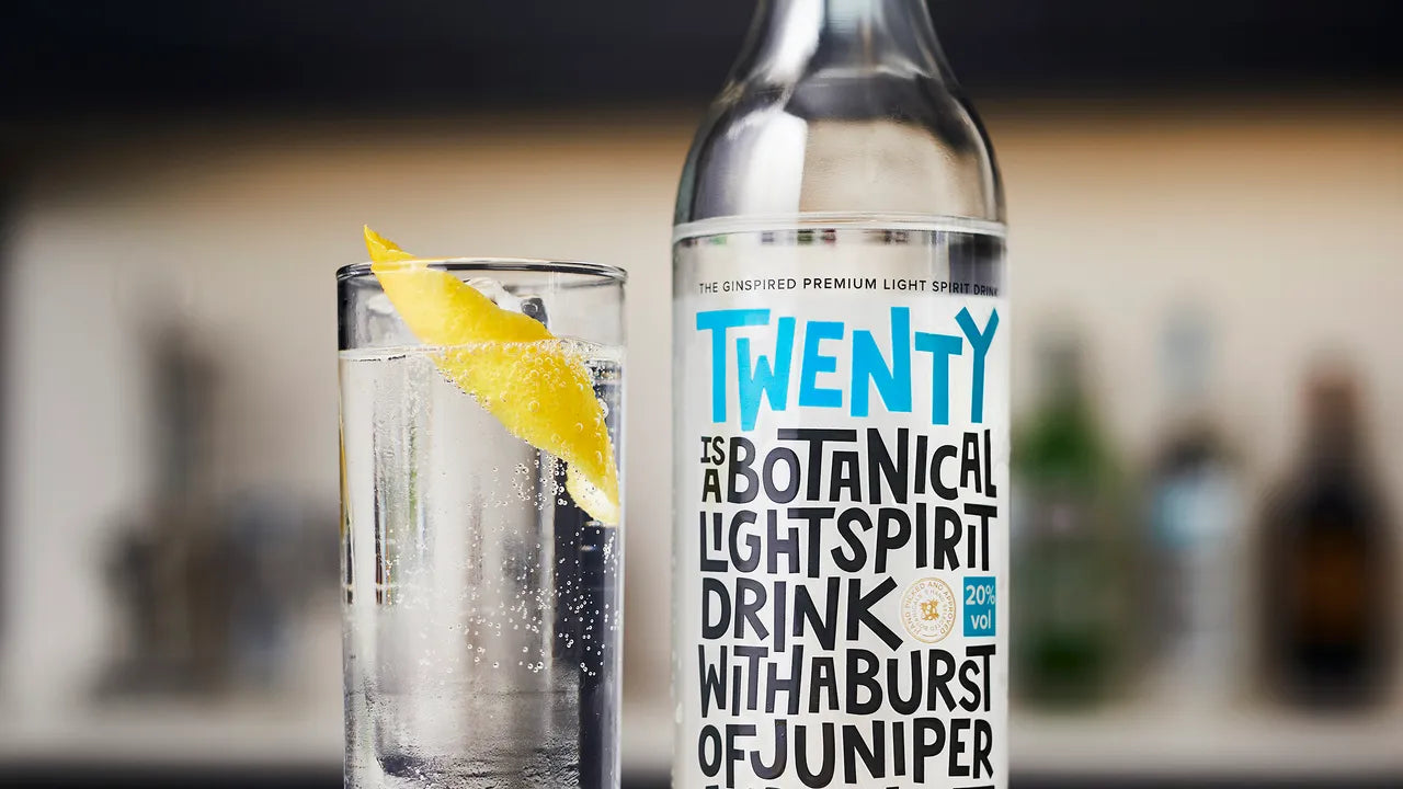 Twenty Mid-Strength Gin 700ml Bottle (20% ABV)